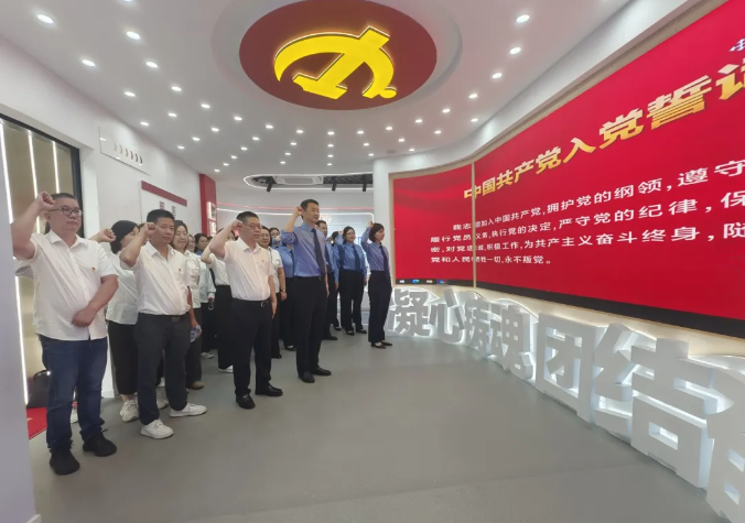 清風潤初心 檢企聚合力--漢陽區檢察院、新區公司聯合支部主題黨